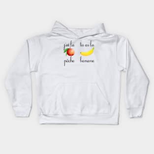 J'ai la pêche Kids Hoodie